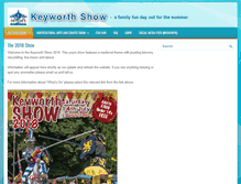 Tablet Screenshot of keyworthshow.com